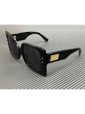 New Dolce & Gabbana Women Black Sunglasses 72-28-120 Dolce & Gabbana DG4348 Sunglasses | LensCrafters main image 3